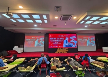 aksi donor darah karyawan jne