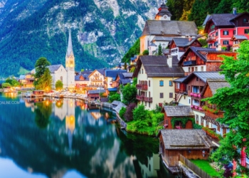 Hallstatt Austria, Desa Terindah di Pegunungan Alpen