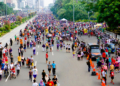 area car free day di jakarta kini ditambah. Terbaru, area Jalan Rasuna Said