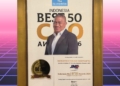 M. Feriadi raih penghargaan Best 50 CEO Awards