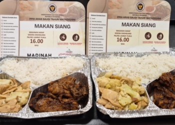 menu cita rasa nusantara bagi para jemaah haji