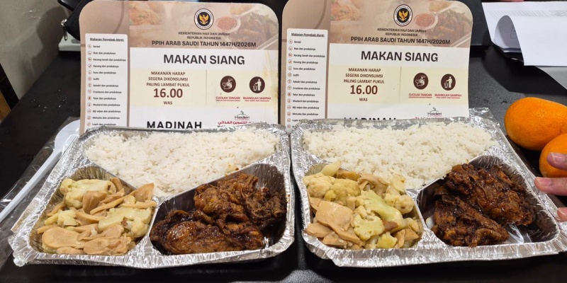 menu cita rasa nusantara bagi para jemaah haji