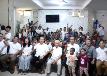karyawan jne rayakan paskah bersama di panti asuhan pondok kasih agape