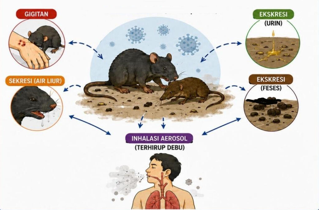 kemenkes waspadai potensi penyebaran virus hanta