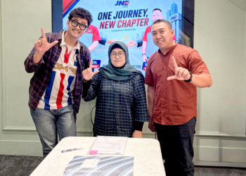 serah terima jabatan kepala cabang jne cikarang