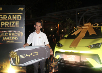 member jlc dapat mobil listrik