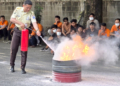 simulasi tanggap darurat kebakaran