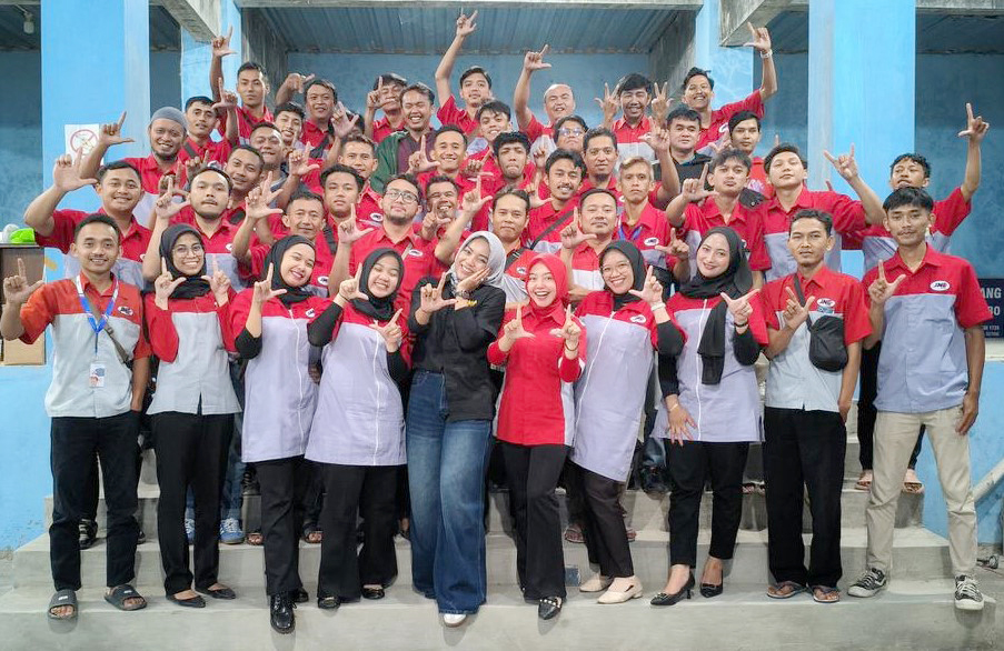 Ksatria dan Srikandi JNE Wonosobo, Jawa Tengah.