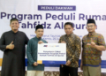 jne salurkan donasi ke rumah tahfidz anak yatim