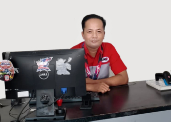 Pimpinan JNE Gunung Sitoli, Tukari Bu’ulolo.