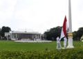 upacara bendera HUT RI ke-81 di istana