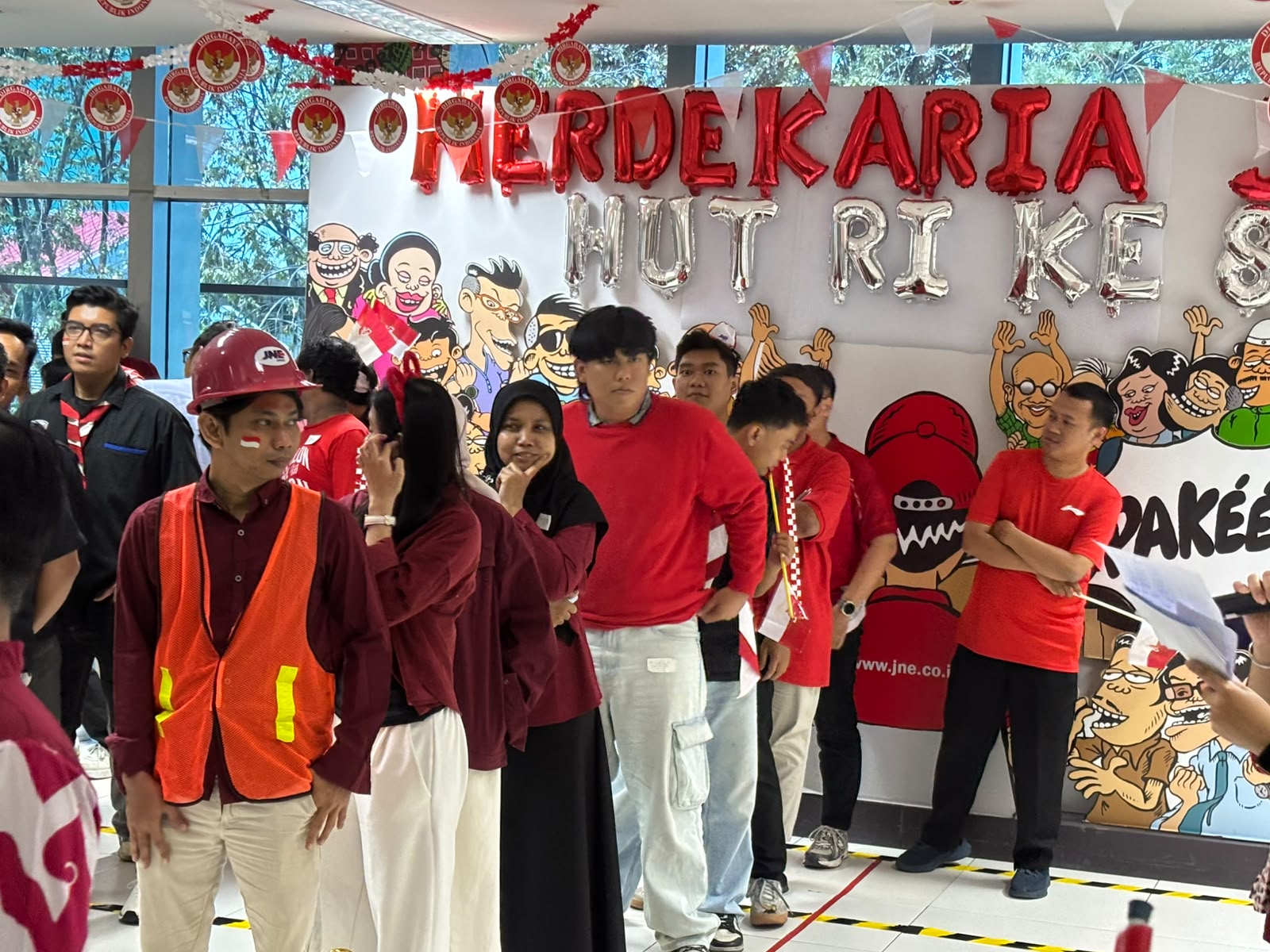 Suasana Lomba Pesta Rakyat di Tomang (18/8/2026)