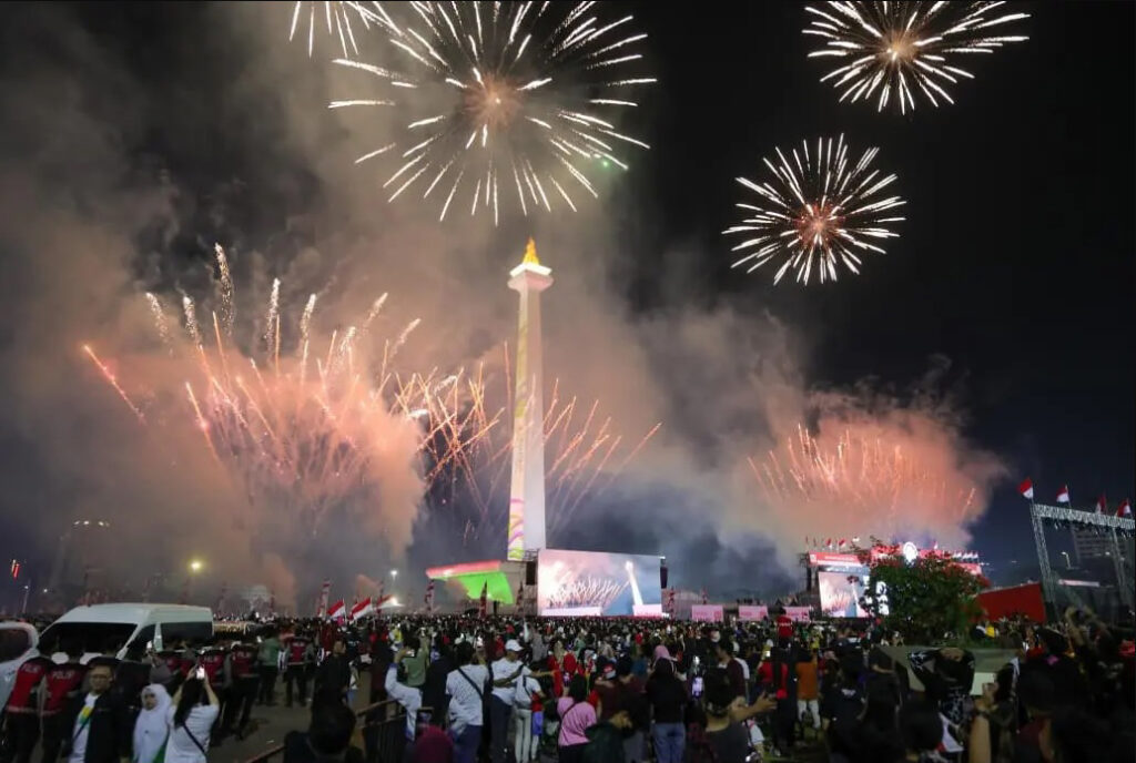 umkm expo hadir dalam pesta rakyat di Monas
