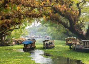 Kerala Backwaters: Destinasi Eksotis India dengan Jaringan Sungai dan Laguna