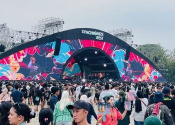jne menjadi mitra logistik resmi Synchronize Fest 2026