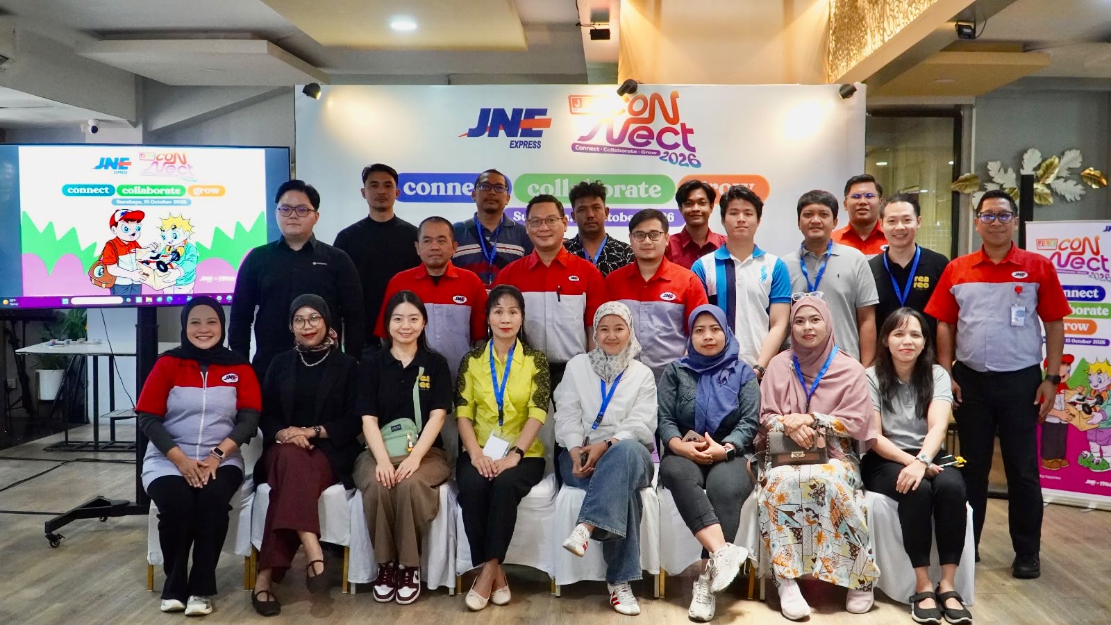 JLC member gathering JNE 2026 di Surabaya